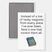 Funny World Atlas Travel Refrigerator マグネット (正面/裏面)