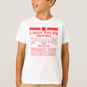 funny world's greatest grandma tシャツ (正面)