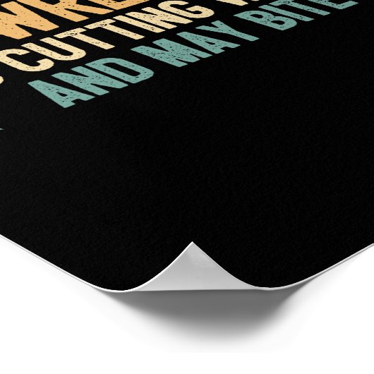 Funny wrestling lover fan please feed ポスター (角)