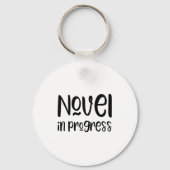 Funny Writer Slogan キーホルダー (正面)