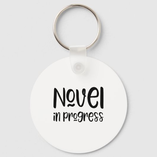 Funny Writer Slogan  キーホルダー (正面)