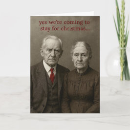 Funny Xmas card  カード