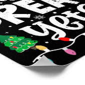 Funny Xmas Holiday Is It Christmas Break Yet Teach ポスター (角)