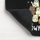 Funny Xmas Spread Kindness Like Snowflakes Merry C マウスパッド (コーナー)