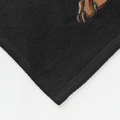 Funny Xoloitzcuintli Christmas Graphic Dog Lights  フリースブランケット (角)