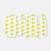 Funny Yellow Cartoon Birds Doodle Drawing  フェイバーボックス (折り畳みなし)