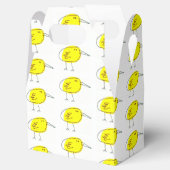 Funny Yellow Cartoon Birds Doodle Drawing  フェイバーボックス (オープン)