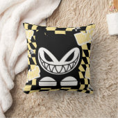 Funny Yellow Labubou-Inspired  クッション (ブランケット)