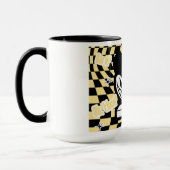 Funny Yellow Labubou-Inspired Mug | Cute Bold マグカップ (左)