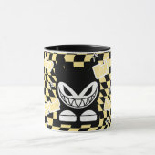 Funny Yellow Labubou-Inspired Mug | Cute Bold  マグカップ (中央)