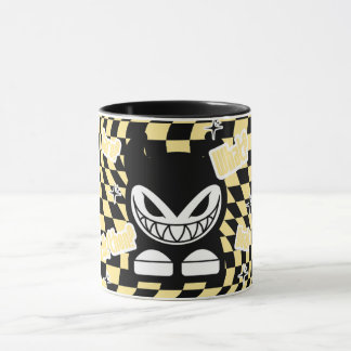 Funny Yellow Labubou-Inspired Mug | Cute Bold  マグカップ