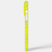 Funny Yellow Loops Geometric iPhone / iPad case Case-Mate iPhoneケース (裏面 / 左)