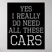 Funny Yes I Really Do Need All These Garage Mechan ポスター (正面)