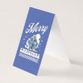 Funny Yeti - Merry Christmas (正面)