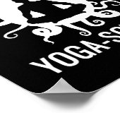 Funny Yog-sothoth Yoga Horror Tee - For Lovecraft  ポスター (角)