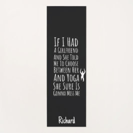 Funny Yoga Gifts For Him Men Boys Humor Exercise ヨガマット