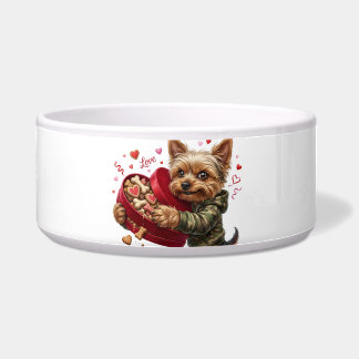 Funny Yorkie Valentine Mug | Adorable Yorkie Gift ボウル