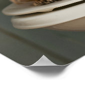 Funny Yorkshire Terrier Bathroom Print, Dog ポスター (角)