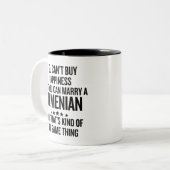 Funny You Can Marry an Armenian ツートーンマグカップ (正面左)