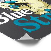Funny You Got Me Throwin Blue S 引用 ポスター (角)