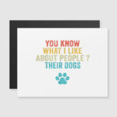 Funny You Know What I Like About People Their Dogs (正面/裏面)