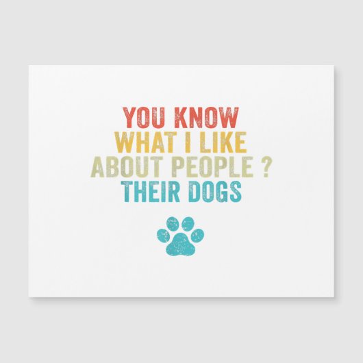 Funny You Know What I Like About People Their Dogs (正面)