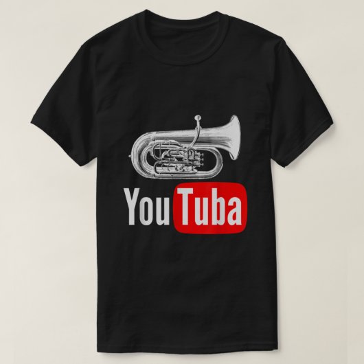 Funny You Tuba Marching Band  Tシャツ (デザイン正面)