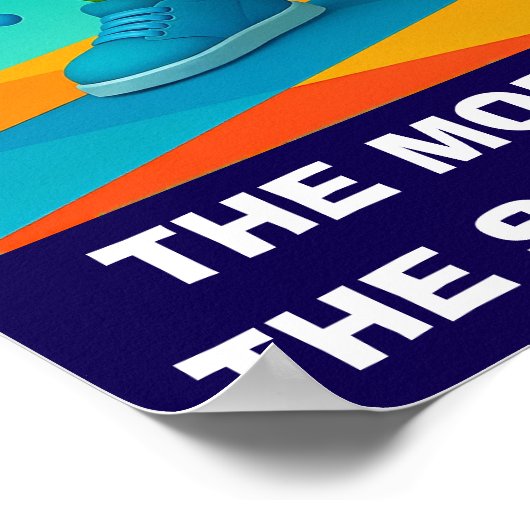 Funny Your Brain Is Like a Muscle ポスター (角)