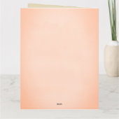 Funny You're My Weirdo Sarcastic Valentine's Day  カード (裏面)