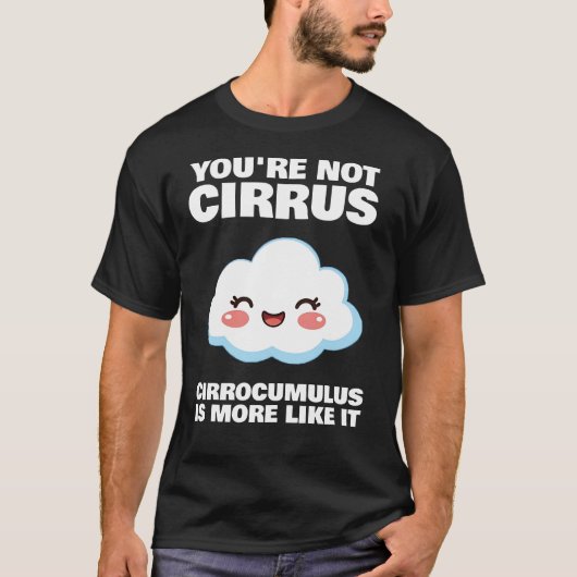 Funny You're Not Cirrus Cloud Jokes Tシャツ (正面)