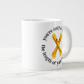 Funny You're Only as Old as the Length of ... ジャンボコーヒーマグカップ (正面右)