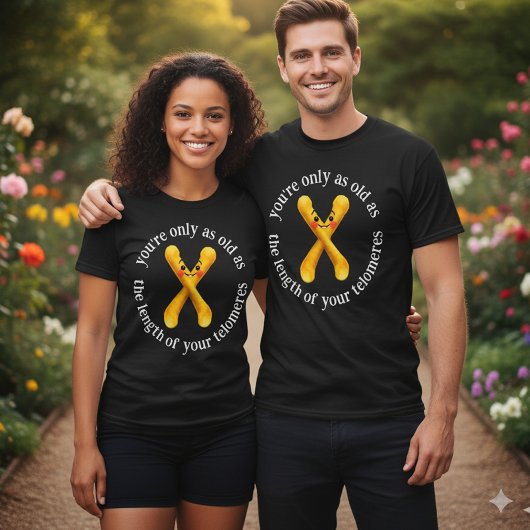 Funny You're Only as Old as the Length of ... Tシャツ