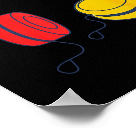 Funny Yoyo  ポスター (角)