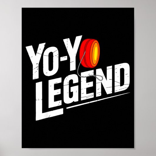 Funny Yoyo Player Legend Yo-yo Performer  ポスター (正面)