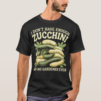 Funny Zucchini Lover Garden Vegetable Veggie Vegan Tシャツ