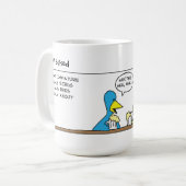 FunnyBirds & Bees コーヒーマグカップ (正面左)