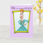 #funnybirthdaywoman、女性おもしろい友情カード カード (黄色い花)