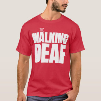 Funnyhe Walking Deaf Deaf Prideshirt retro Tシャツ