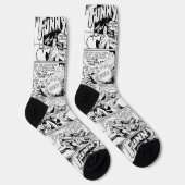 'FUNNYMAN' Action Comic Strip Socks  ソックス (右)