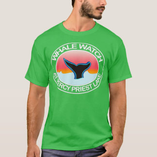 FunnyWhaleWatchAtPercyPusticeLakeTennesseeTailWate Tシャツ