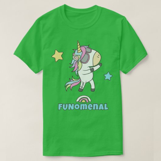 FUNomenal YOUnicorn Tシャツ (デザイン正面)