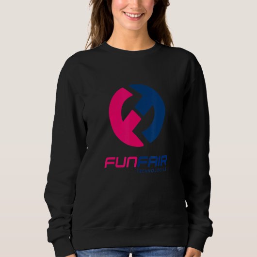 Funtoken Coin Cryptocurrencyおもしろい暗号化 スウェットシャツ (正面)