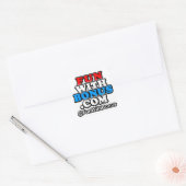 FunWithBonus.com Small Stickers - 20セット スクエアシール (封筒)