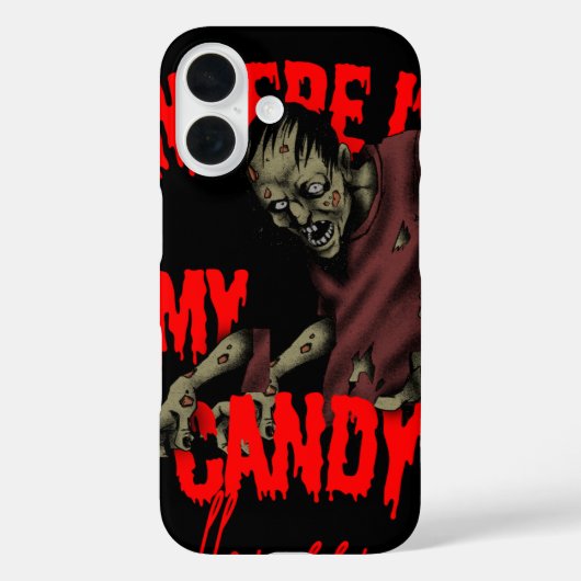 Funy iPhone 16ケースfor skul halloween Case-Mate iPhoneケース (裏面)