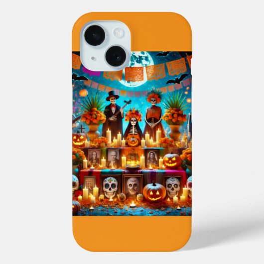 Funy  iPhone Cases halloween party  Case-Mate iPhoneケース (裏面)