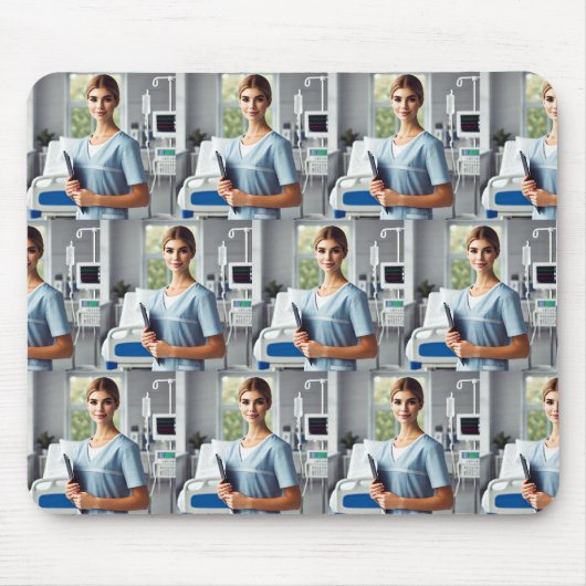 Funy Mouse Pads & Desk Mats for bourse day マウスパッド (正面)