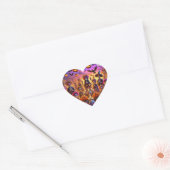 Funy scrapbook stickers 2025 ハートシール (封筒)