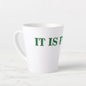 FUNY T-Shirt, Funny Humor Gift, Sarcastic Joke Lov カフェラテマグ (左アングル)