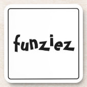 「Funziez」スラング・フレーズ コースター (正面)