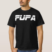 FUPA (黒) Tシャツ (正面)